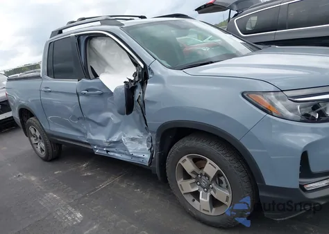 2025 Honda Ridgeline Rtl z USA, uszkodzony, nr VIN 5FPYK3F55SB019494